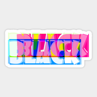 Black Sticker